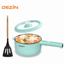 Load image into Gallery viewer, Dezin Electric Cooker, 2L Non-Stick Sauté Pan, Rapid Noodles Cooker, Mini Pot for Ramen with Power Adjustment, Dorm Room Essential