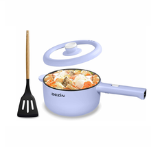 Load image into Gallery viewer, Dezin Electric Cooker, 2L Non-Stick Sauté Pan, Rapid Noodles Cooker, Mini Pot for Ramen with Power Adjustment, Dorm Room Essential