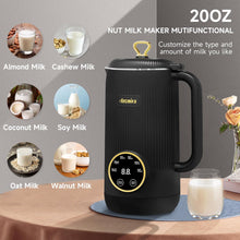 Load image into Gallery viewer, Nut Milk Maker, 20 oz(600ml) Homemade Almond, Oat, Soy, Plant-Based Milk and Non-Dairy Beverages, Almond Milk Maker with Delay Start/Keep Warm/Boil Water, Soy Milk Maker with Nut Milk Bag