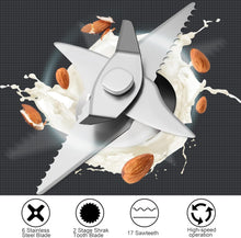 Load image into Gallery viewer, Nut Milk Maker, 20 oz(600ml) Homemade Almond, Oat, Soy, Plant-Based Milk and Non-Dairy Beverages, Almond Milk Maker with Delay Start/Keep Warm/Boil Water, Soy Milk Maker with Nut Milk Bag