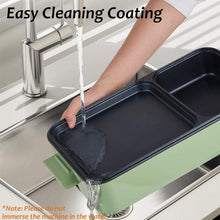 Load image into Gallery viewer, Topwit Hot Pot Electric with Grill, 2 in 1 Indoor Non-Stick Electric Pot and Griddle for Korean BBQ, Steaks, Shabu Shabu and Noodles, Independent Dual Temperature Control, Fast Heating