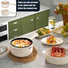 Load image into Gallery viewer, Dezin Electric Cooker, 2L Non-Stick Sauté Pan, Rapid Noodles Cooker, Mini Pot for Ramen with Power Adjustment, Dorm Room Essential