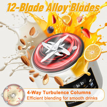 Load image into Gallery viewer, 50oz Nut Milk Maker Machine, 8 in 1 Soy Milk Maker with 12 Blades