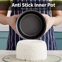 Load image into Gallery viewer, Dezin Rice Cooker 4 Cups Uncooked, Small Rice Cooker Steamer with Removable Nonstick Pot.