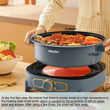 Load image into Gallery viewer, Dezin detachable electric fondue pot 4 liters electric Suitable for parties, family and friends gatherings