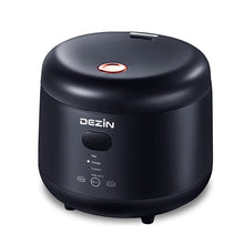 Load image into Gallery viewer, Dezin Rice Cooker 4 Cups Uncooked, Small Rice Cooker Steamer with Removable Nonstick Pot.