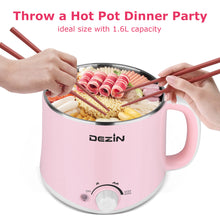 Load image into Gallery viewer, Dezin Electric Hot Pot-Pink