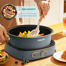 Load image into Gallery viewer, Dezin detachable electric fondue pot 4 liters electric Suitable for parties, family and friends gatherings