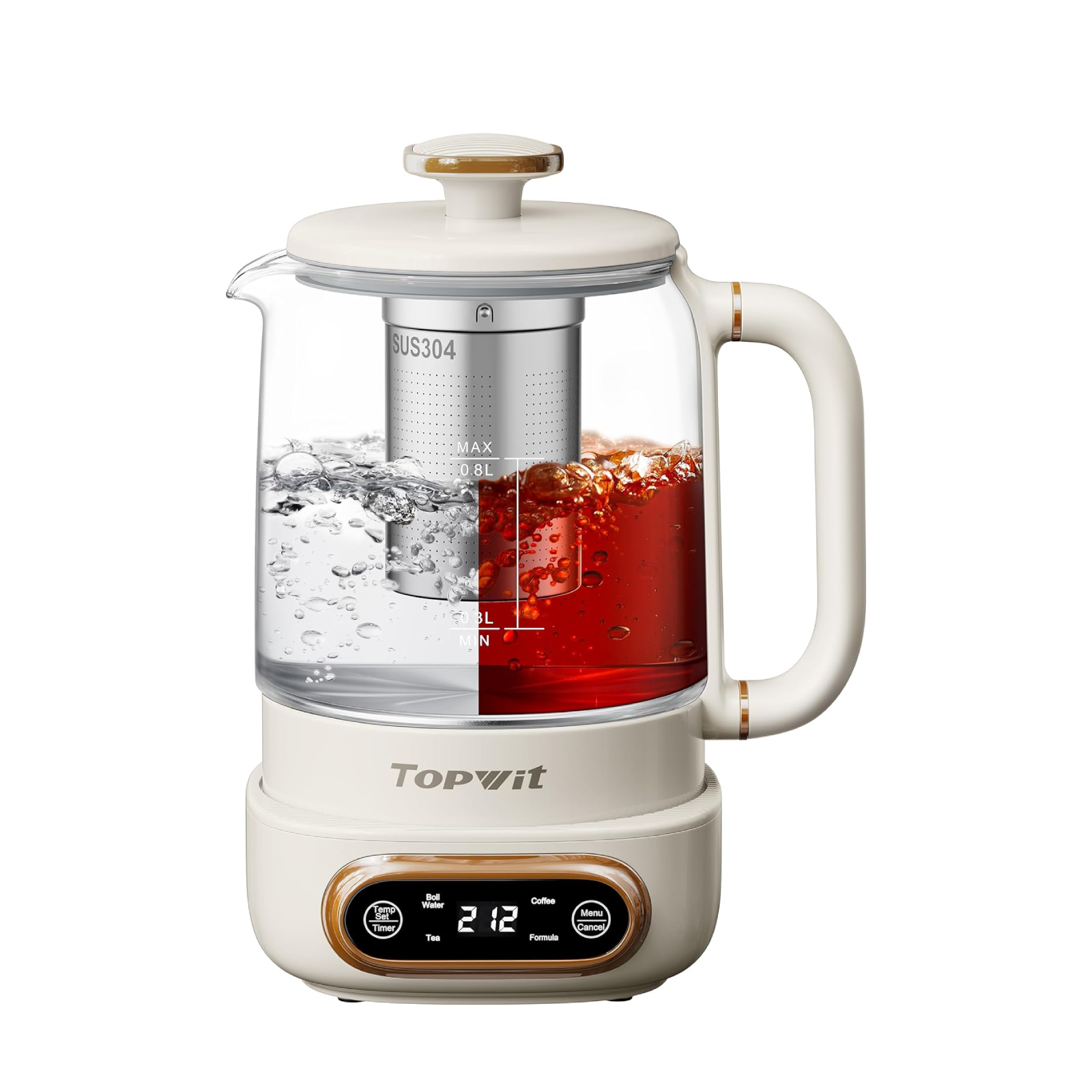 Topwit Electric Tea Kettle, 11 Temperature Control Presets
