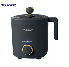 Load image into Gallery viewer, TOPWIT Rice Cooker Small, 2-Cups Uncooked, 1.2L Mini Rice Cooker with Non-stick Coating, BPA Free, Portable Rice Maker with One Touch &amp; Keep Warm Function
