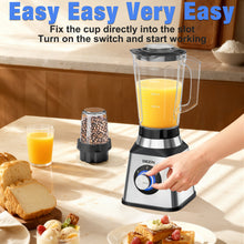 Load image into Gallery viewer, Dezin Blenders and Food Processor Combo for Kitchen, 5 in 1 Blender for Shakes and Smoothies,
