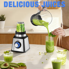 Load image into Gallery viewer, Dezin Blenders and Food Processor Combo for Kitchen, 5 in 1 Blender for Shakes and Smoothies,
