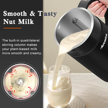 Load image into Gallery viewer, Arcmira Nut Milk Machine. 20 oz(600ml) Homemade Almond, Oat, Soy, Plant-Based Milk and Non-Dairy Beverages, Almond Milk Maker with Delay Start/Keep Warm/Boil Water, Soy Milk Maker with Nut Milk Bag
