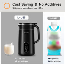 Load image into Gallery viewer, Arcmira Nut Milk Machine. 20 oz(600ml) Homemade Almond, Oat, Soy, Plant-Based Milk and Non-Dairy Beverages, Almond Milk Maker with Delay Start/Keep Warm/Boil Water, Soy Milk Maker with Nut Milk Bag
