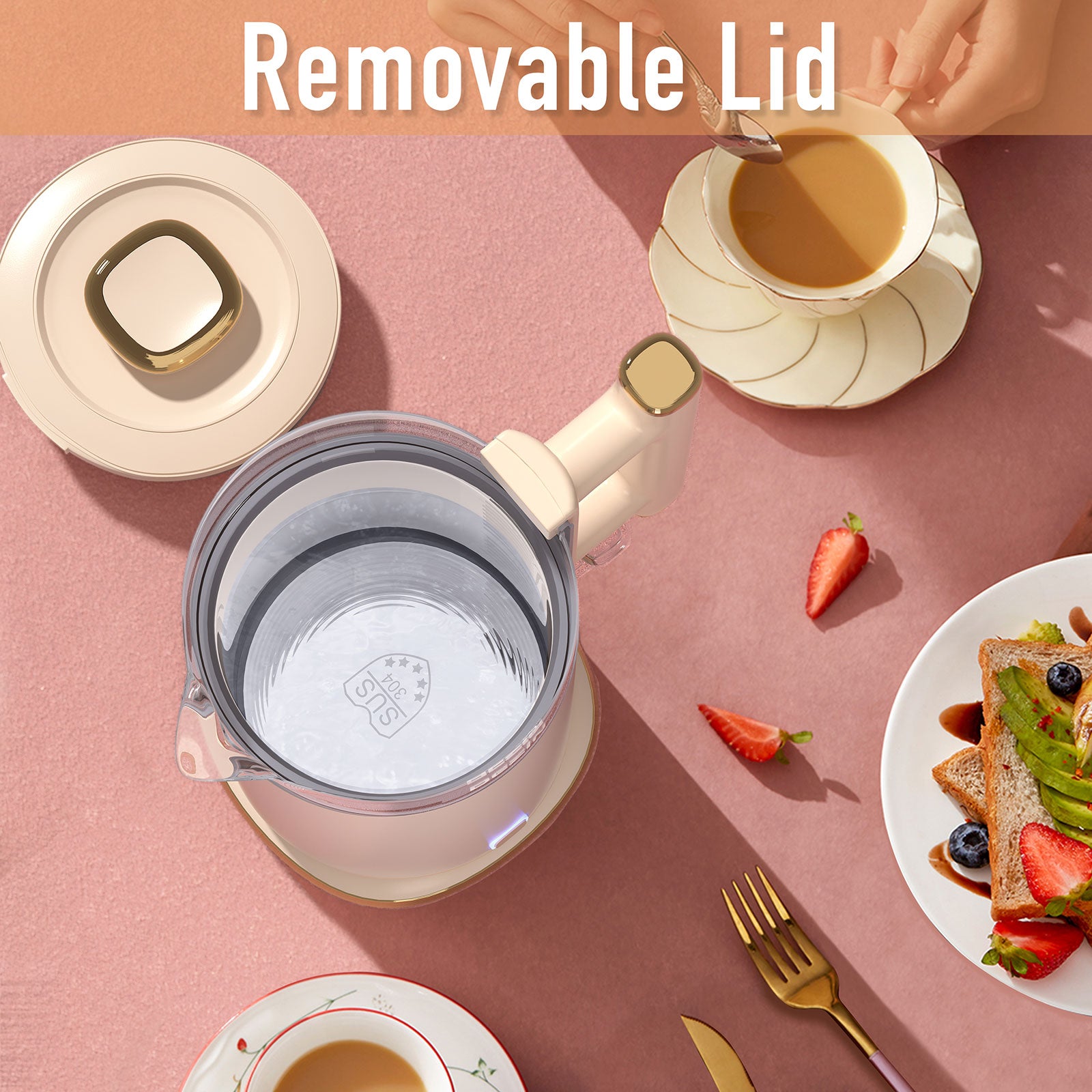 Double Wall Hot Water Electric Kettle Price Low Stainless Steel