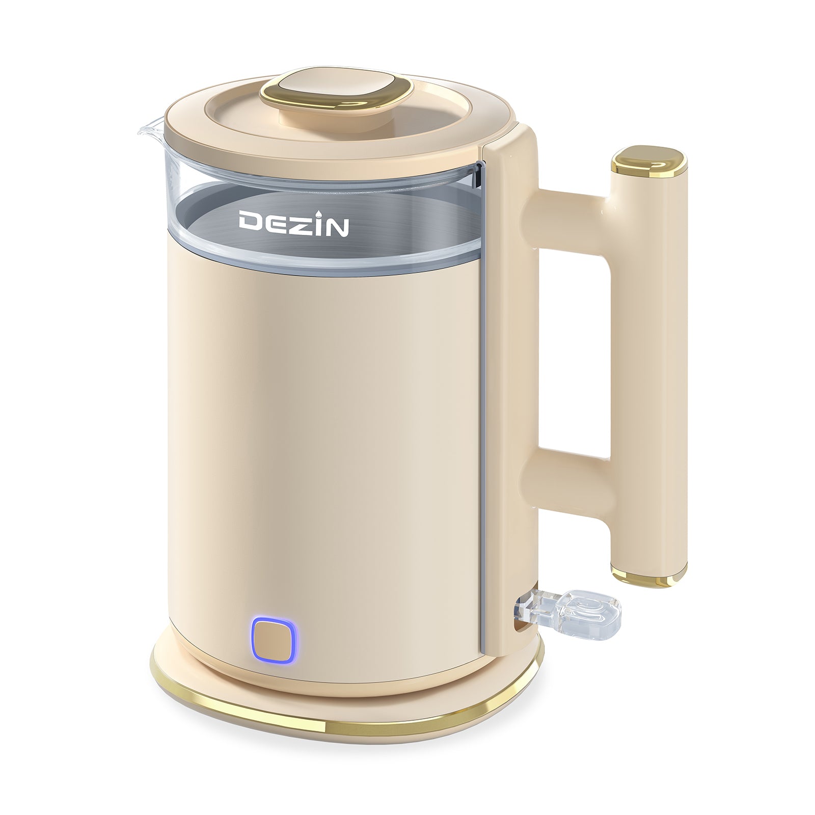 Dezin Electric Kettle, BPA-Free 2L Electric Water Heater, Glass Electric  Tea Kettle, 304 Stainless Steel Hot Water Kettle Warmer with Fast Boil,  Auto